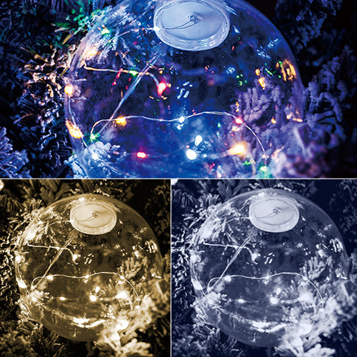 LED 80P 드럼(와이어전구) 10cm 라운드볼 투명선 (웜/백색/칼라) -/크리스마스/전구/LED전구/트리/츄리/예쁜/인테리어/디피/장식/매장/소품/용품/은은한